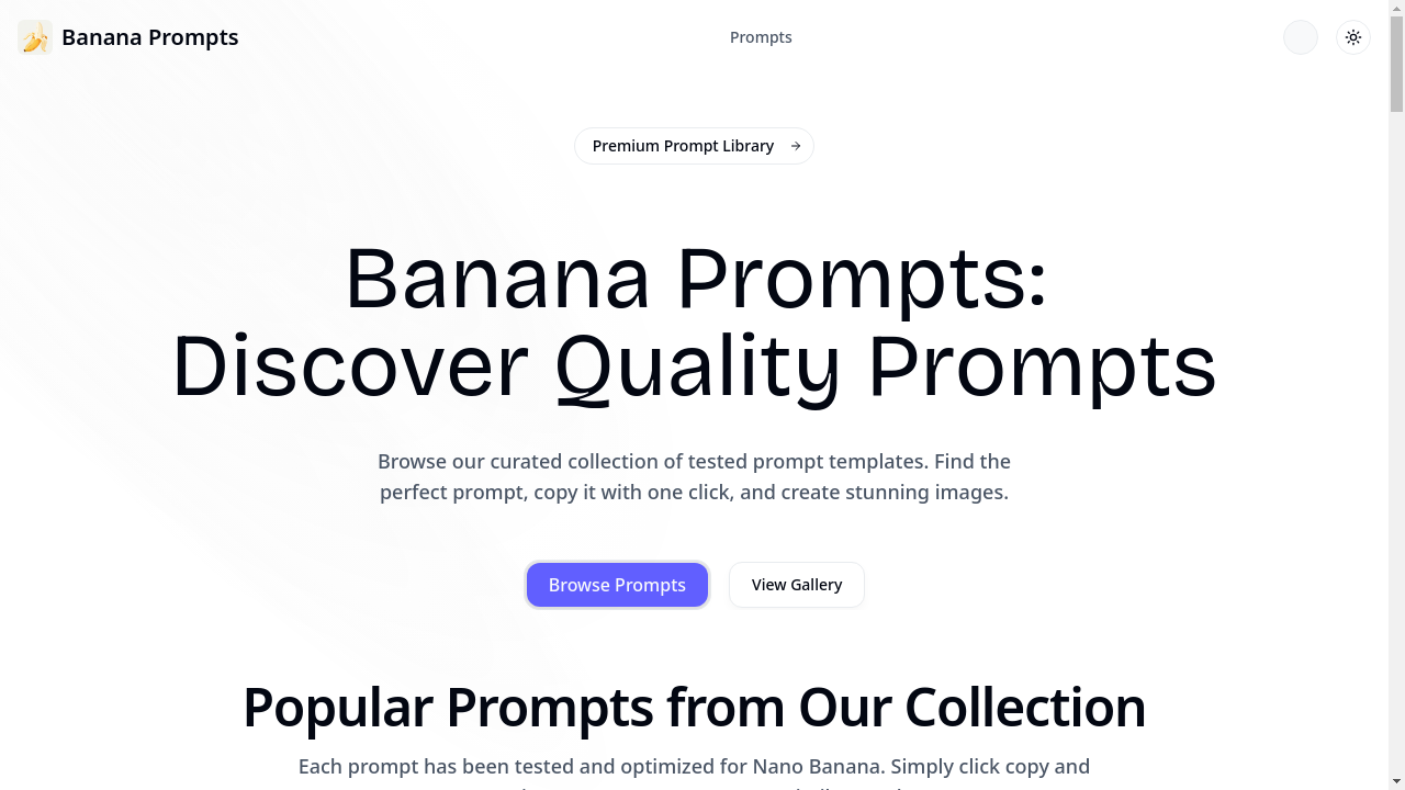 banana prompts