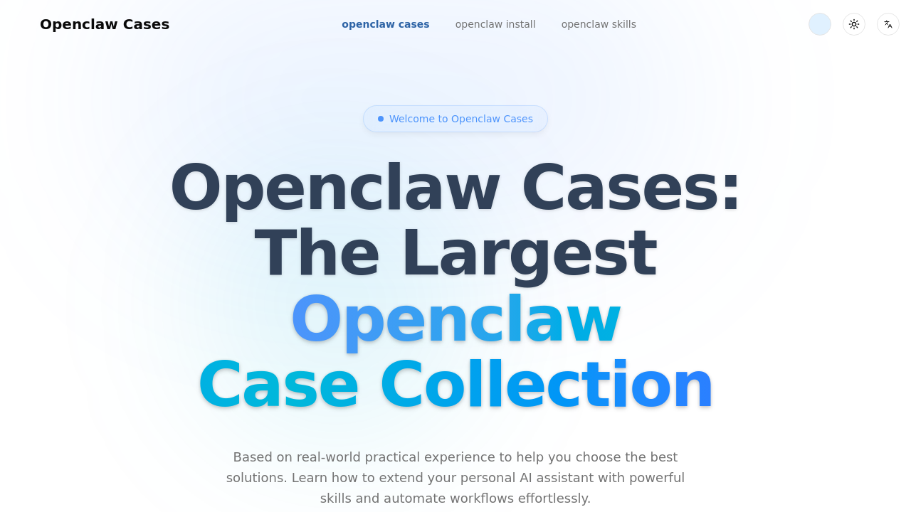 Openclaw Cases